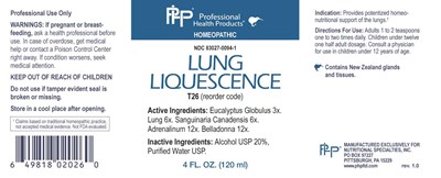 Lung  Liquescence (Nspc01031 Lung Liquescence)